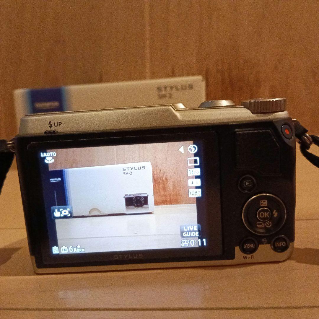 OLYMPUS STYLUS SH-2 シルバー