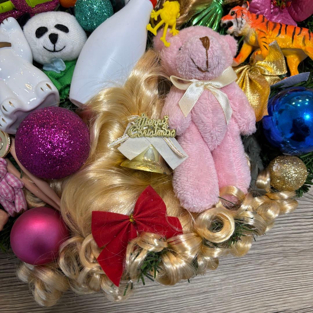 ▲あちゃちゅむ クリスマスリース