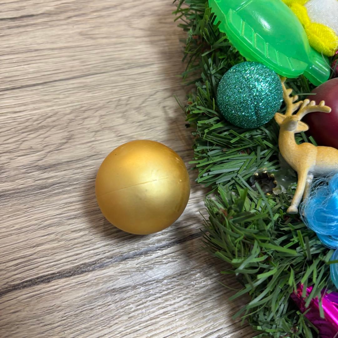 ▲あちゃちゅむ クリスマスリース