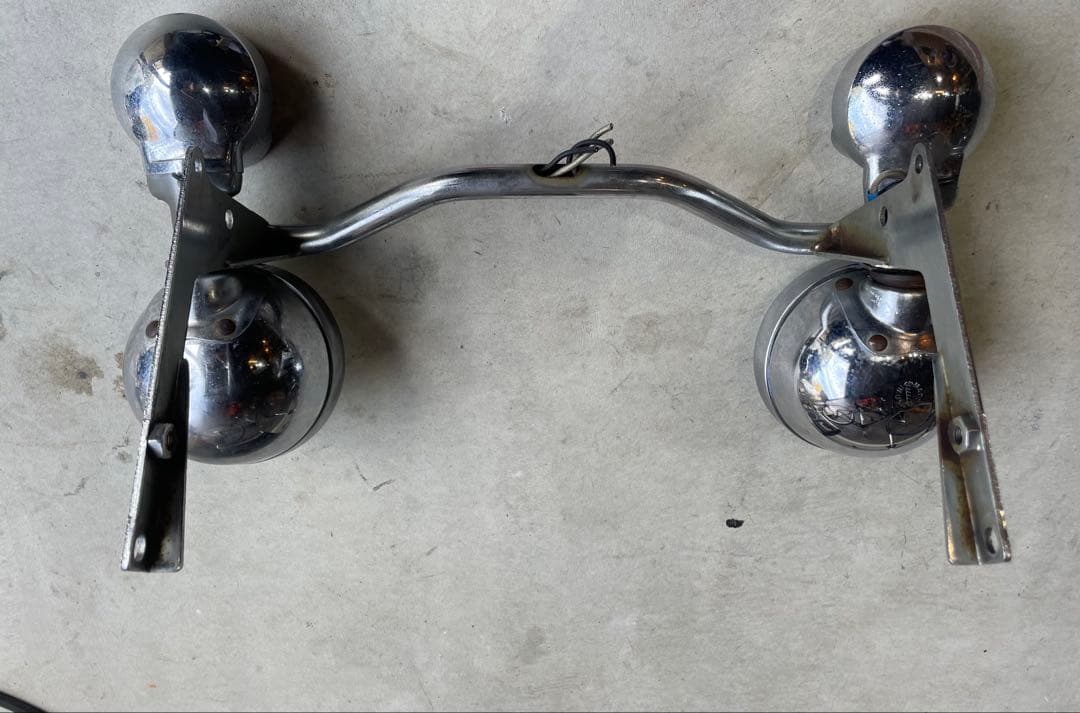 ハーレー1972年ショベル　FLH フォグライト