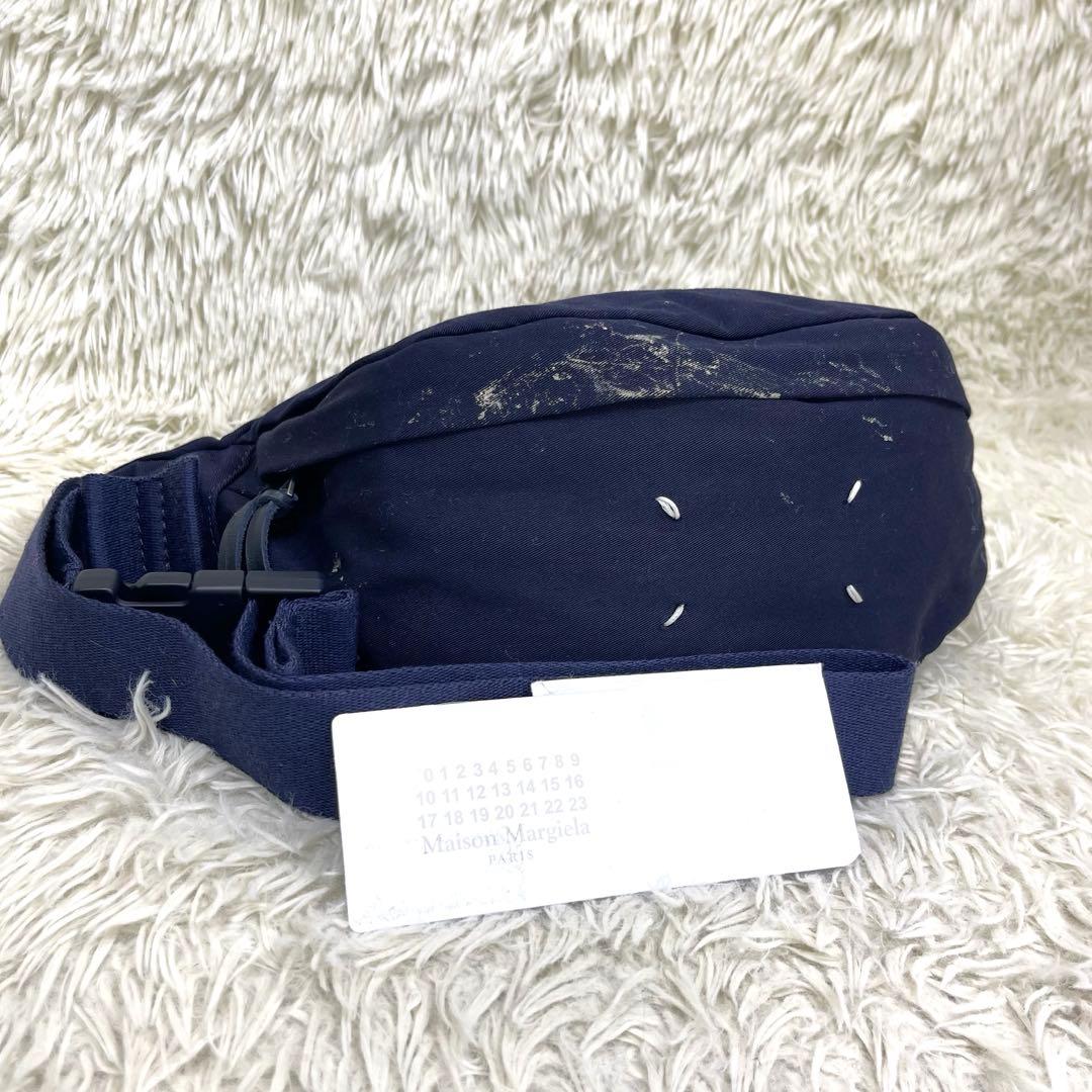 美品‼️Maison Margiela ボディバッグ　ペイント加工　4ステッチ
