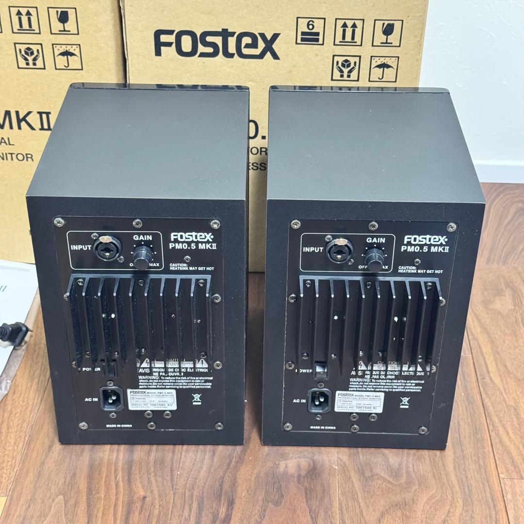 FOSTEX PM0.5 MK II プロ用スタジオモニター スピーカー