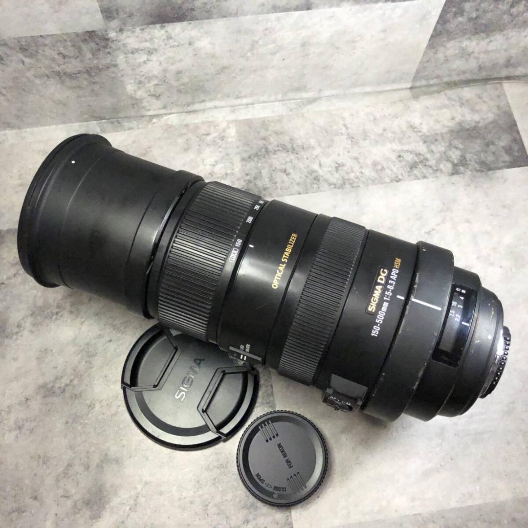 レンズ(ズーム) 607 SIGMA 150-500mm f5-6.3 APO DG OS HSM