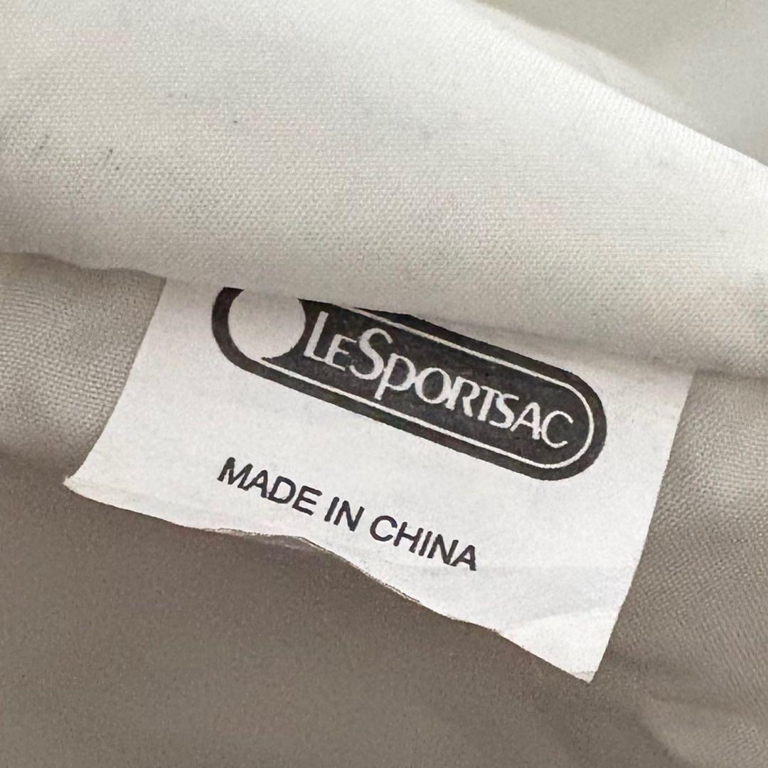 美品☆鍵付き☆レスポートサック ラージウィークエンダー ボストンバッグ　黒　水玉