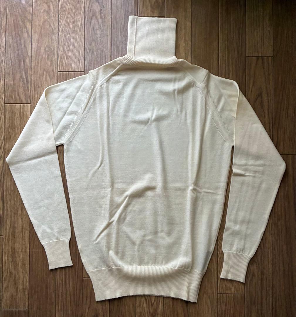 トップス JOHN SMEDLEY ROLL NECK PULLOVER S