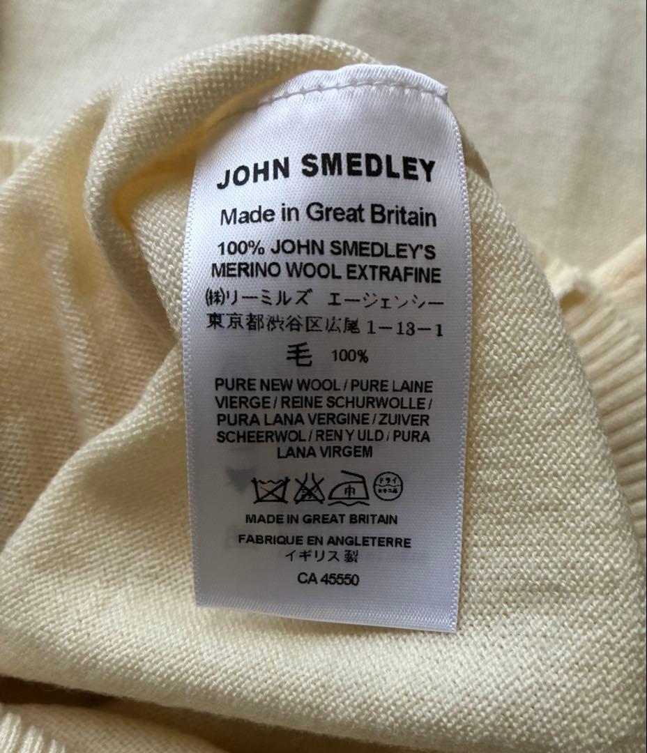 トップス JOHN SMEDLEY ROLL NECK PULLOVER S