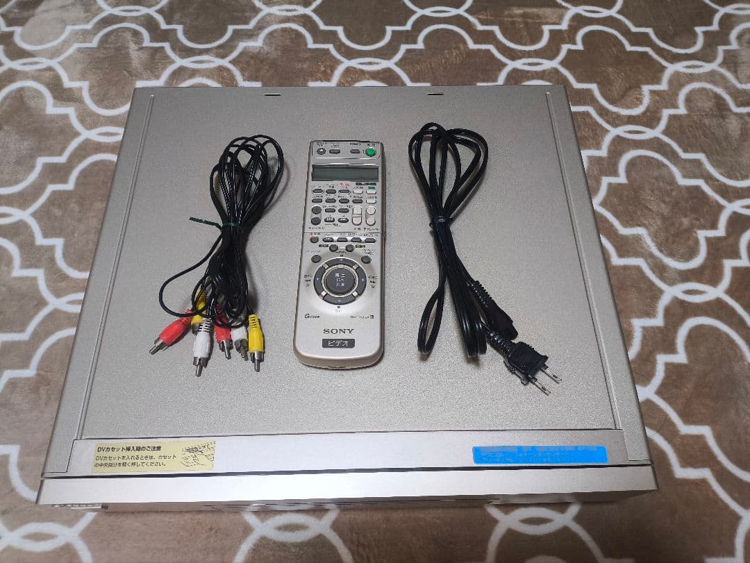 ソニー S-VHS/miniDV デジタルダブルビデオデッキ WV-DR7