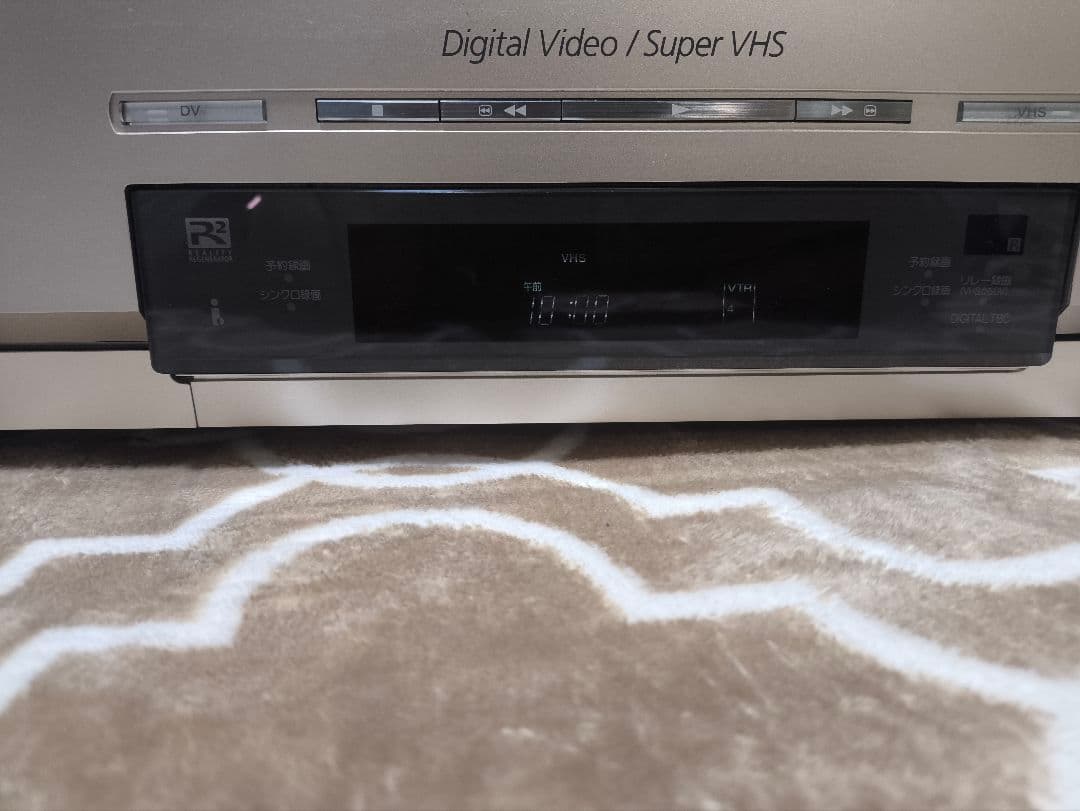 ソニー S-VHS/miniDV デジタルダブルビデオデッキ WV-DR7