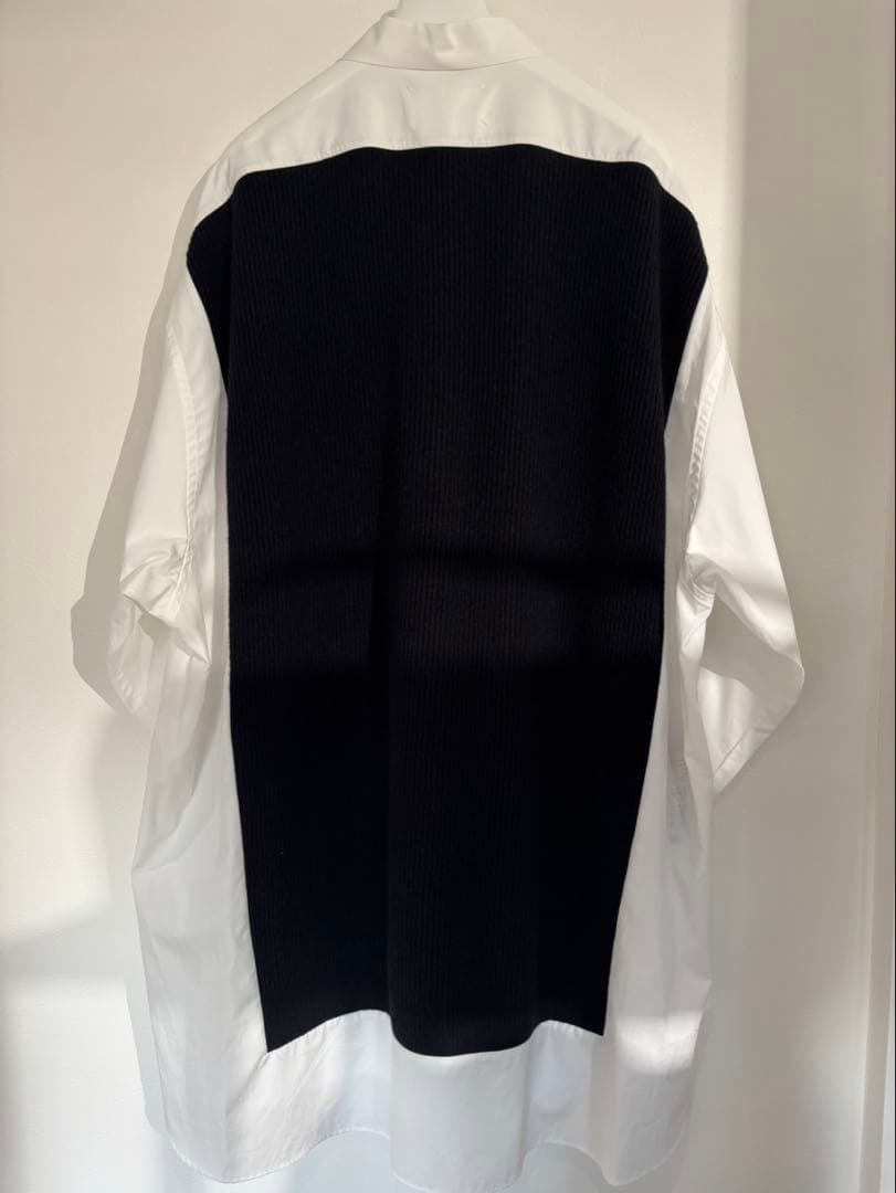Maison Margiela レイヤードデザイン長袖シャツ