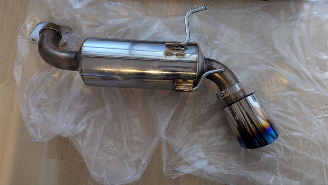 パワークラフト GR86 シングルテールリアマフラー