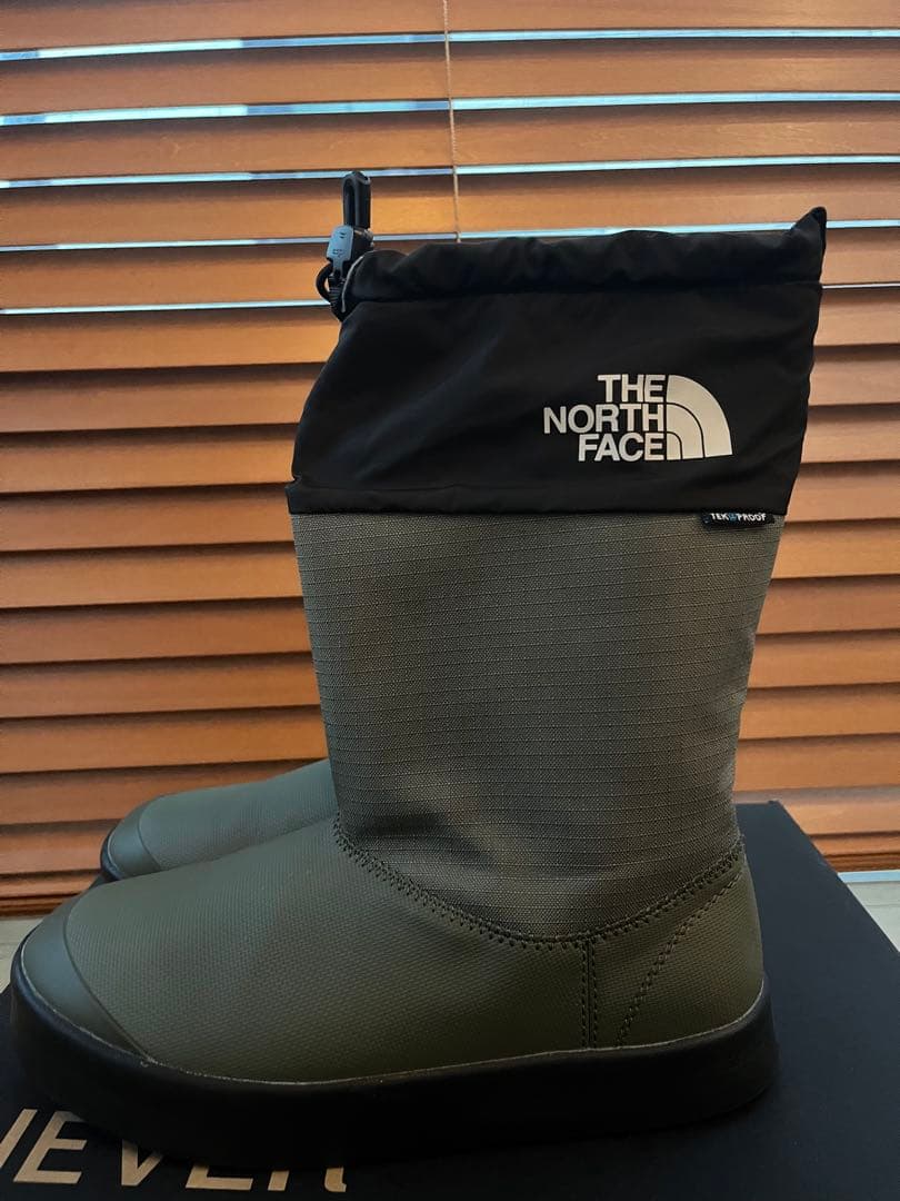 【美品】THE NORTH FACE 防水長靴 オリーブグリーン24㎝