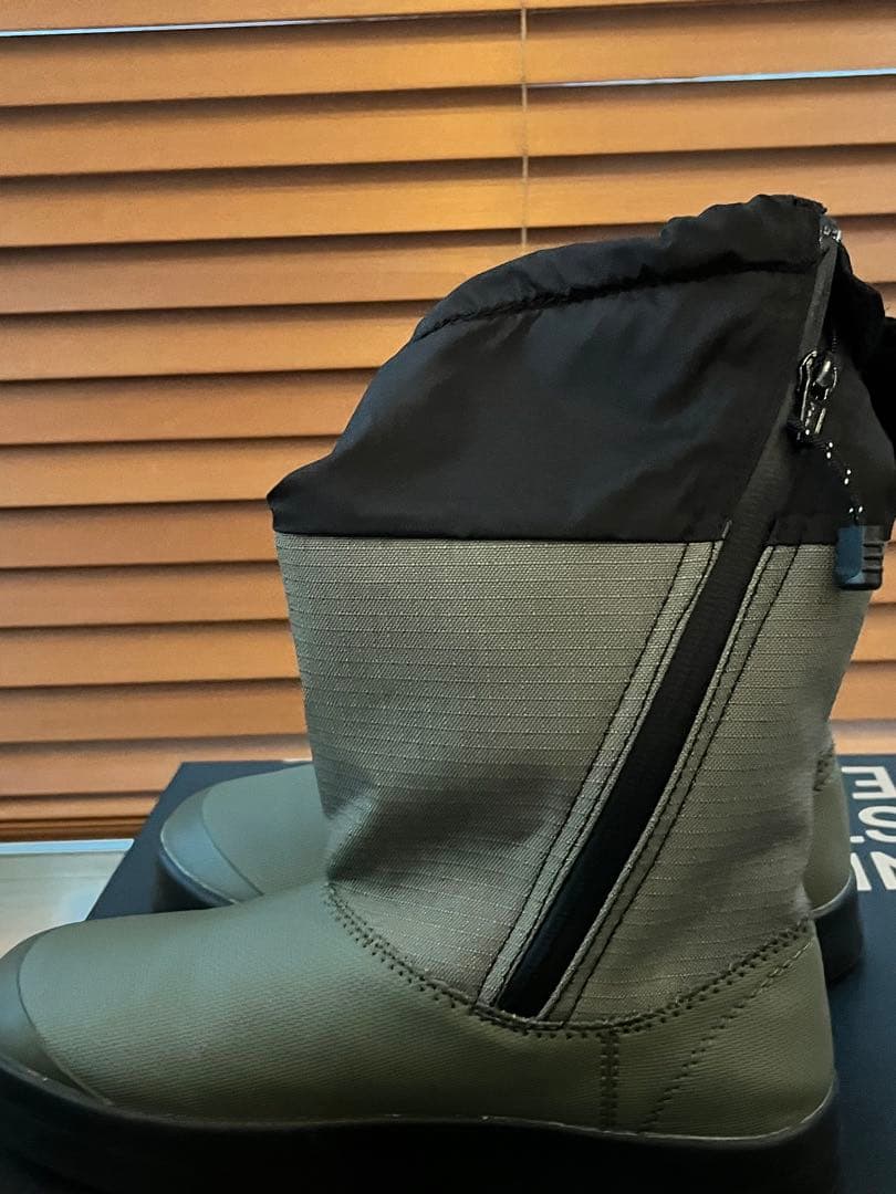 【美品】THE NORTH FACE 防水長靴 オリーブグリーン24㎝