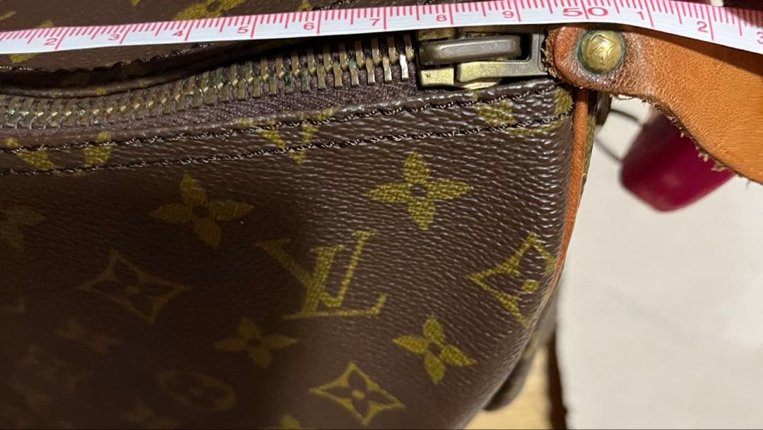 カビ有　ルイヴィトン キーポル50 ボストンバッグ　モノグラム