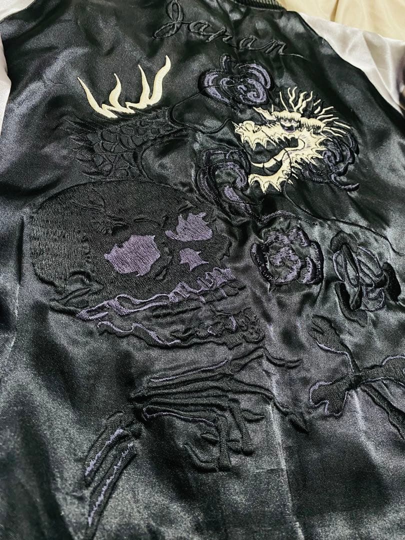 BEAMS 東洋テーラー ２面用 スカジャン 日本限定 龍 スカル unisex