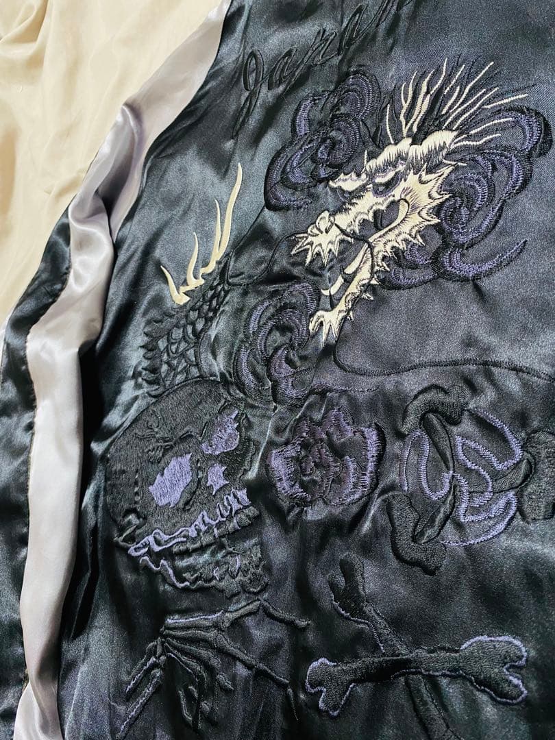 BEAMS 東洋テーラー ２面用 スカジャン 日本限定 龍 スカル unisex