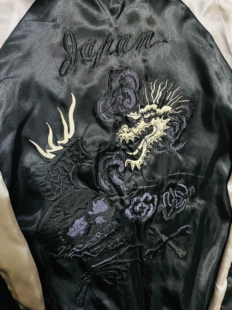 BEAMS 東洋テーラー ２面用 スカジャン 日本限定 龍 スカル unisex