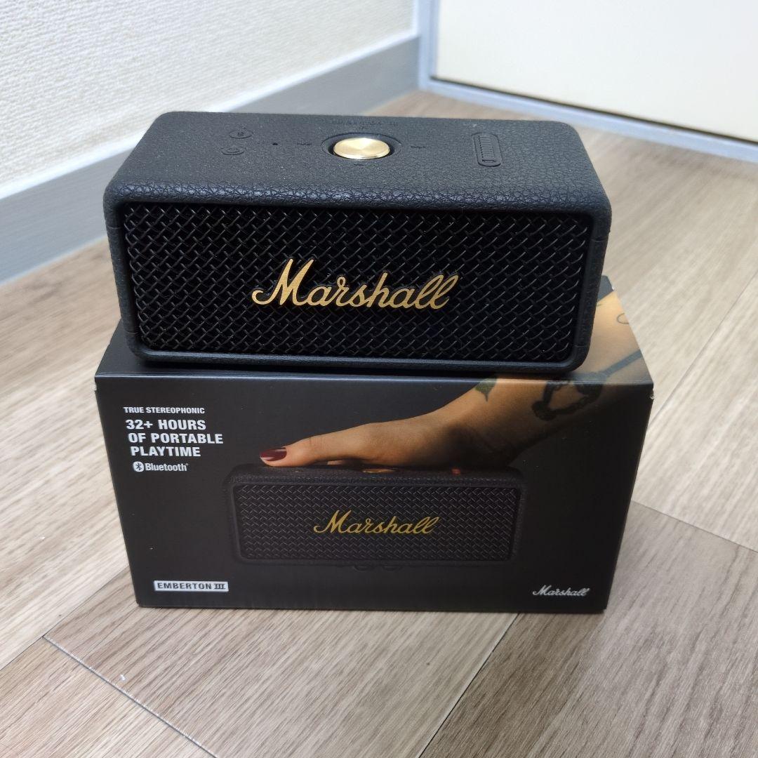 ［Marshall］EMBERTON III Bluetoothスピーカー