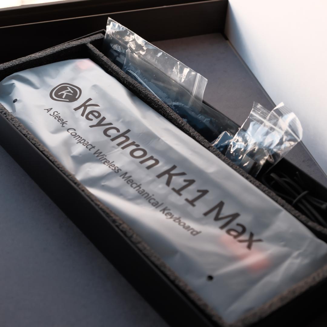 美品 Keychron K11 Max ワイヤレスキーボード 1月中旬廃棄予定