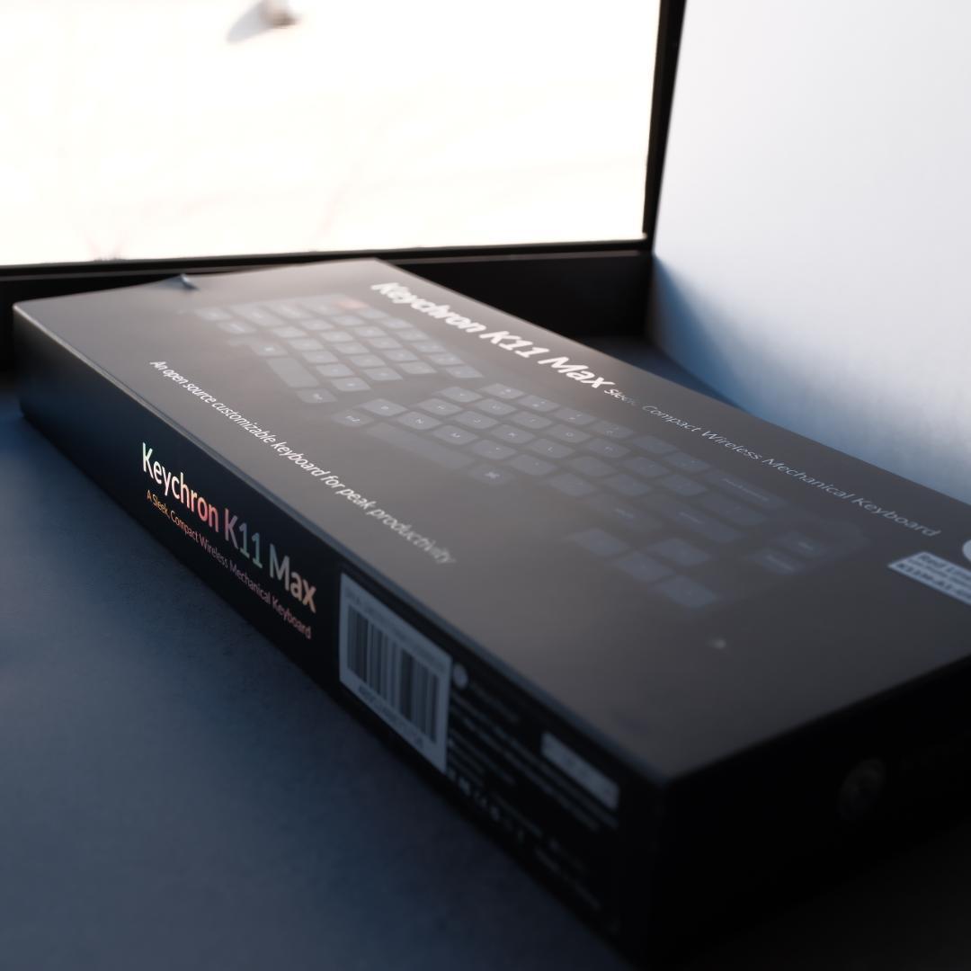 美品 Keychron K11 Max ワイヤレスキーボード 1月中旬廃棄予定