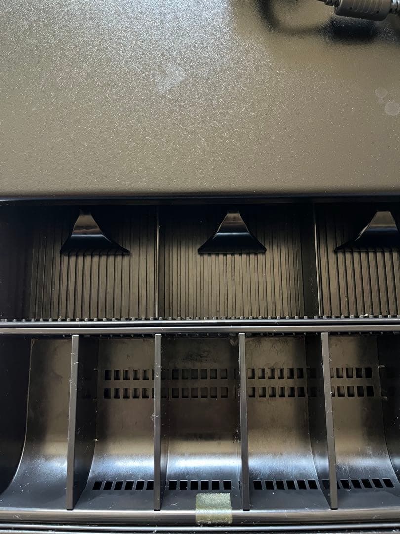 サーマルプリンターRP-F10、電源アダプター、キャッシュドロア、鍵付き