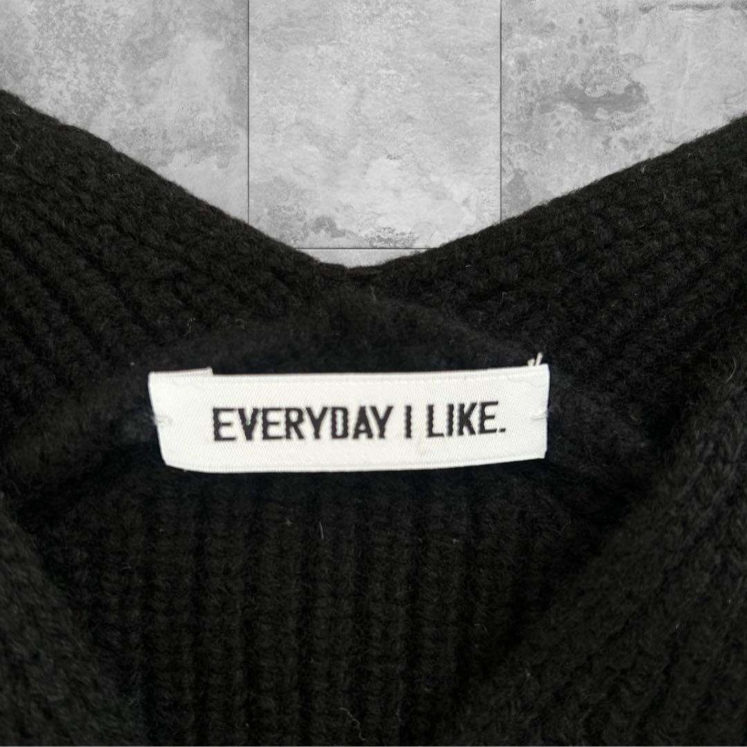 【2024】EVERYDAY I LIKE. Lia Vネックセーター カシミヤ