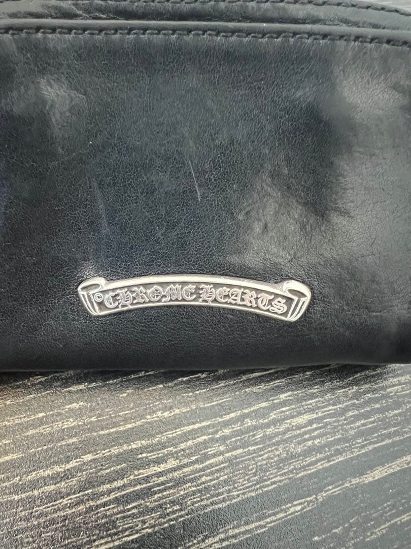 クロムハーツ COIN CASE ケース ダガー ラウンドジップレザー