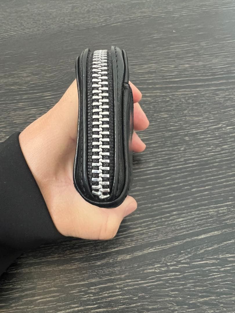 クロムハーツ COIN CASE ケース ダガー ラウンドジップレザー