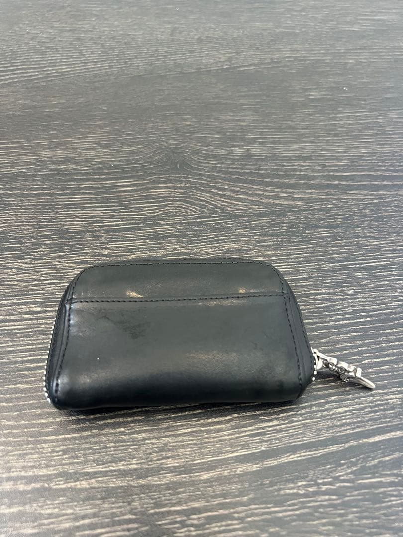 クロムハーツ COIN CASE ケース ダガー ラウンドジップレザー