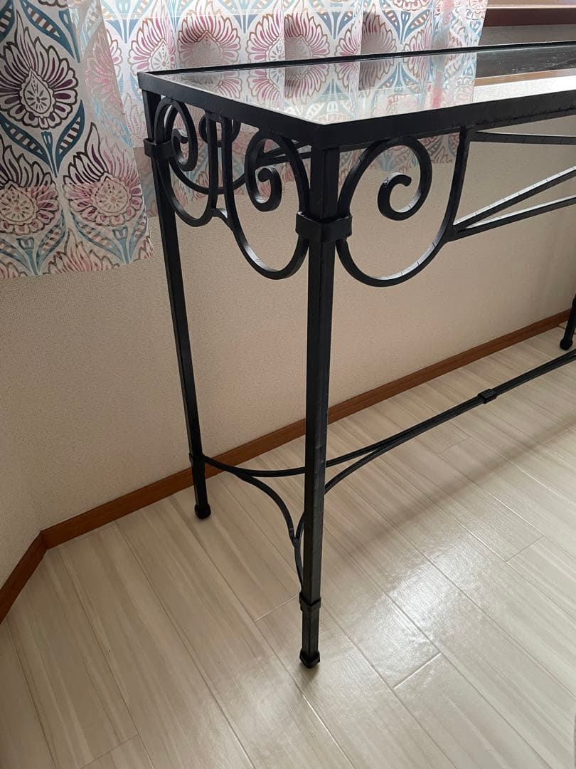 専用◆貴重ローラアシュレイ1990年代頃購入コンソールアイアンブラック