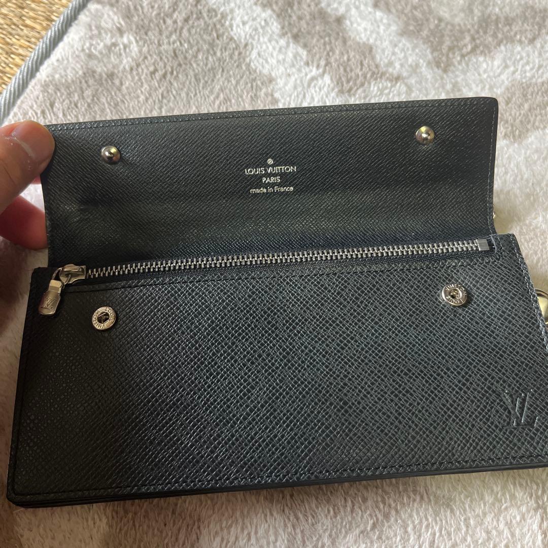 美品 ルイヴィトン 長財布 タイガ ポルトフォイユ アコルディオン M60697