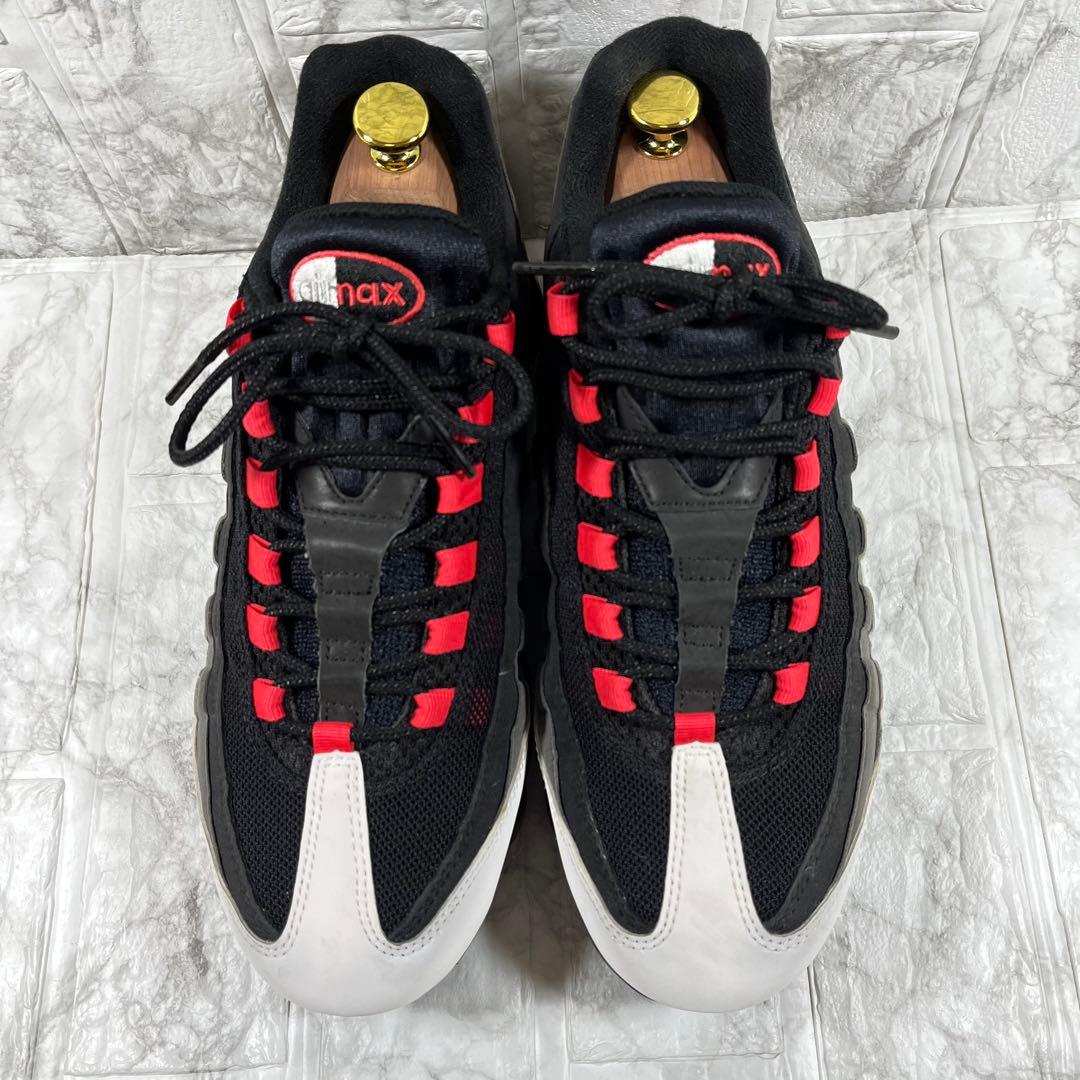 【美品】NIKEAIR VAPORMAX95 ホットレッド 27㎝