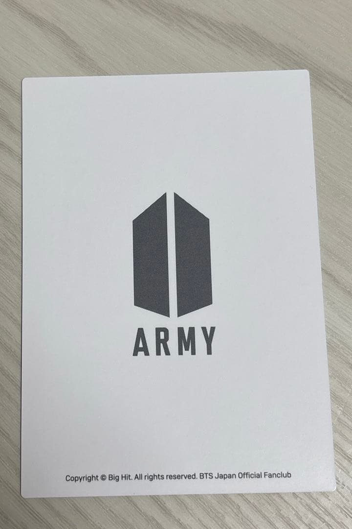 BTS FC 更新 会場限定トレカ ジミン