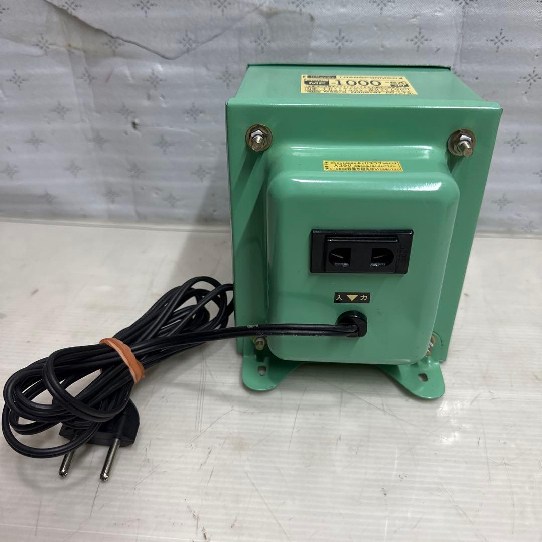 NISSYO MF-1000-EX 日章工業 アップダウントランス 1000W