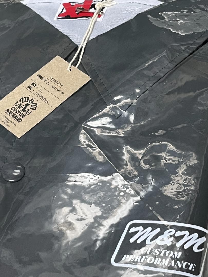 XL グレー エムアンドエム カスタムパフォーマンス コーチジャケット キムタク