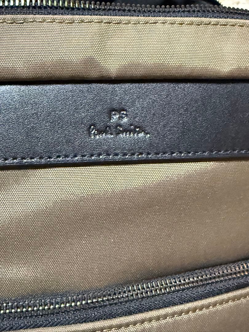 【美品】Paul Smith ポールスミス ビジネスリュック ベージュ