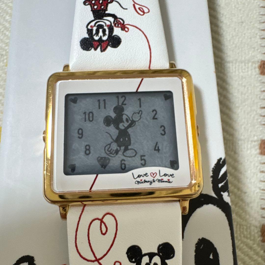 早い者勝ち　希少エプソンスマートキャンパス　ラブラブミッキー & ミニー 腕時計
