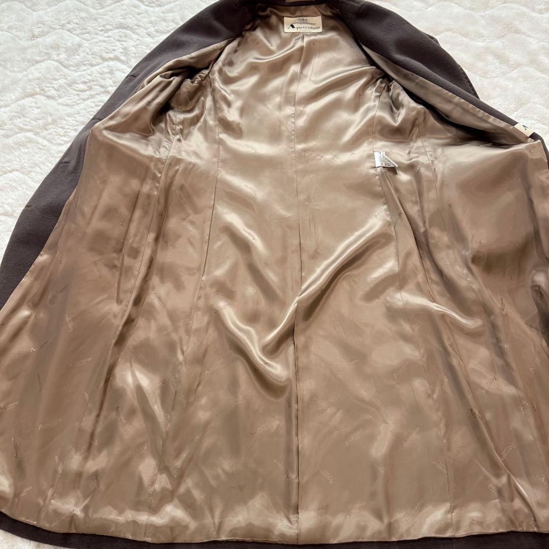 Aquascutum アクアスキュータム/チェスターコート ロング　アンゴラ混