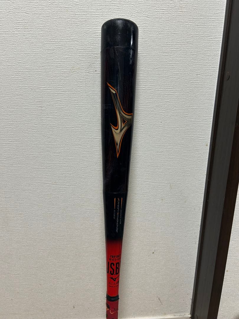 Mizuno レガシー 軟式バット 黒/赤　小学生用