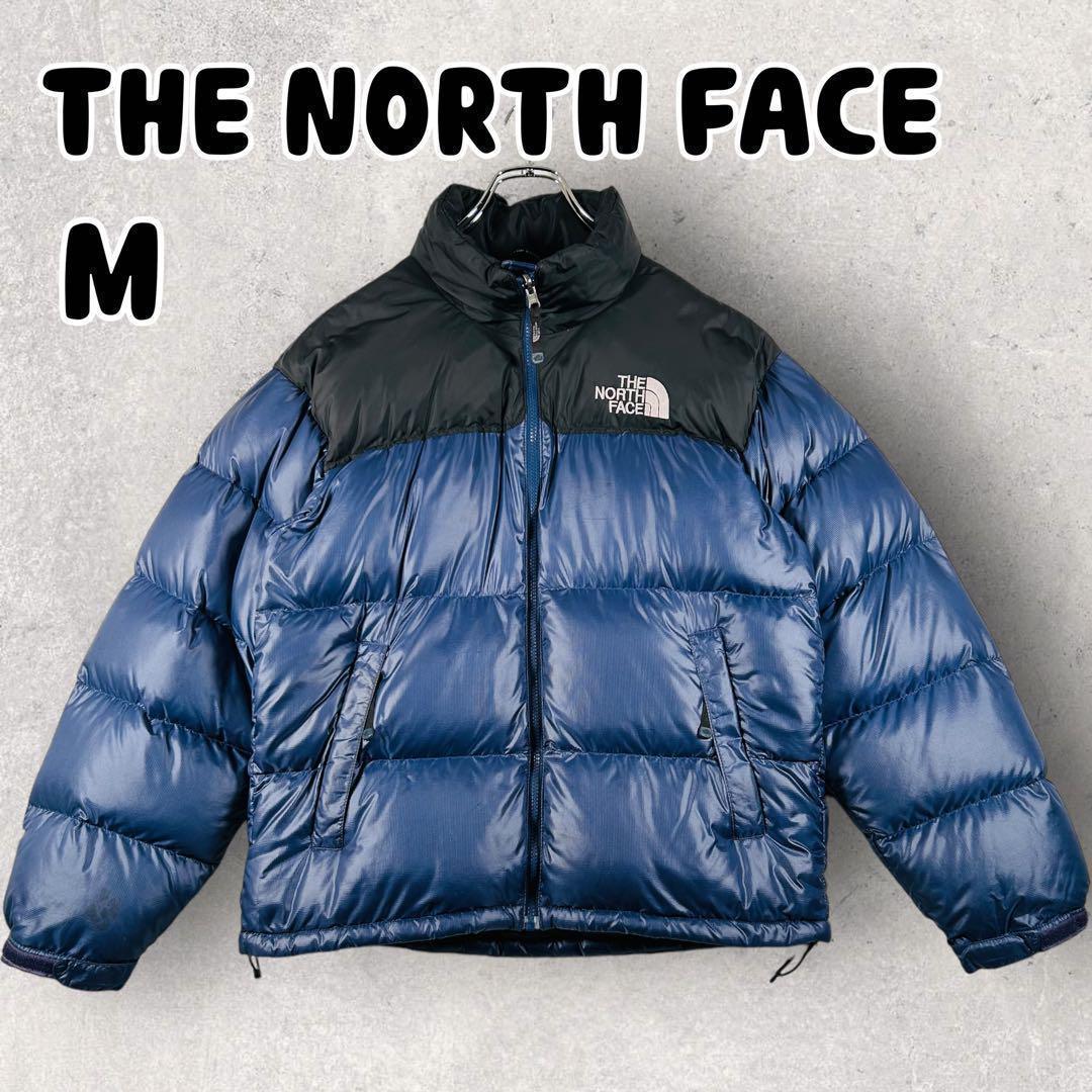 ノースフェイス ダウンジャケット 700フィル ヌプシ ネイビー M 39