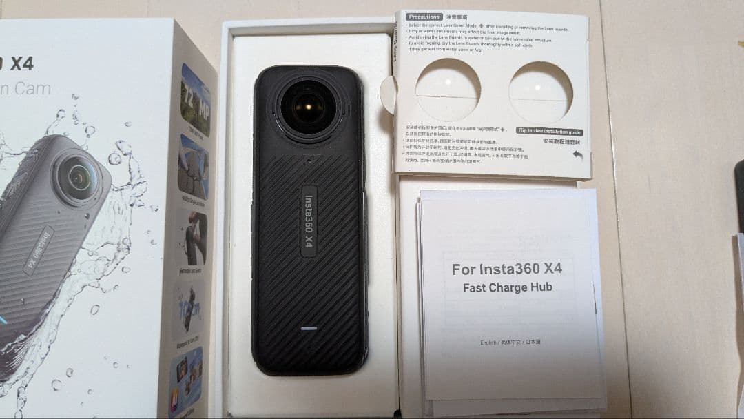 Insta360X4　本体　➕️　付属品