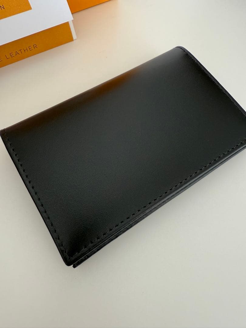 【新品未使用】エッティンガー 名刺入れ ブラック