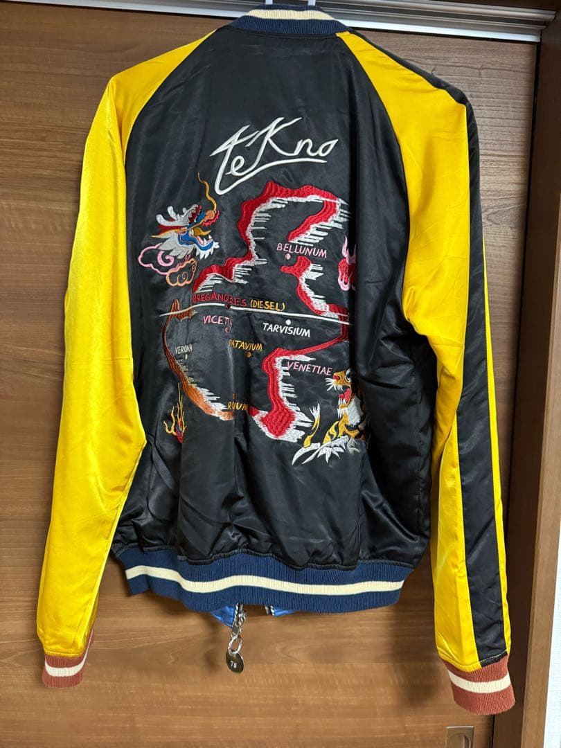 DIESEL 刺繍ドラゴン スカジャン Mサイズ