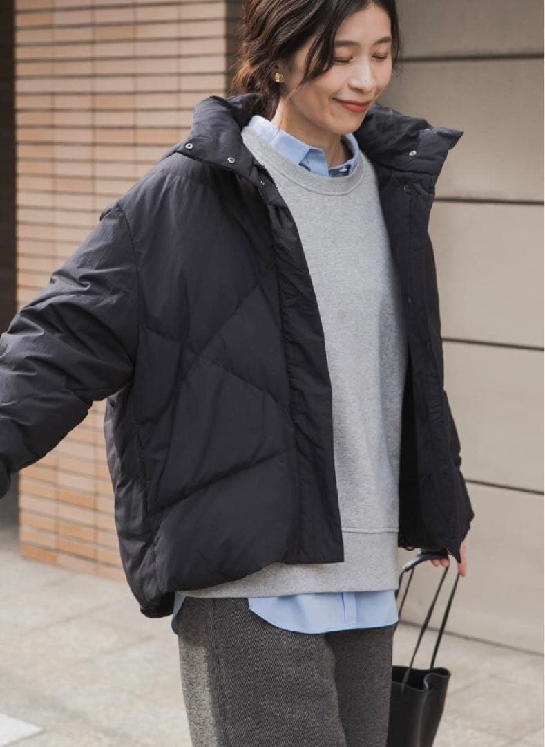 新品タグ付き　DOORS グリーンダウン撥水2WAYジャケット　BLACK