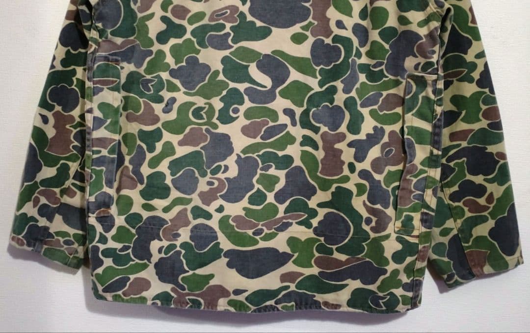 【美品】70S SAFTBAK ハンティングジャケット ダックハンターカモ