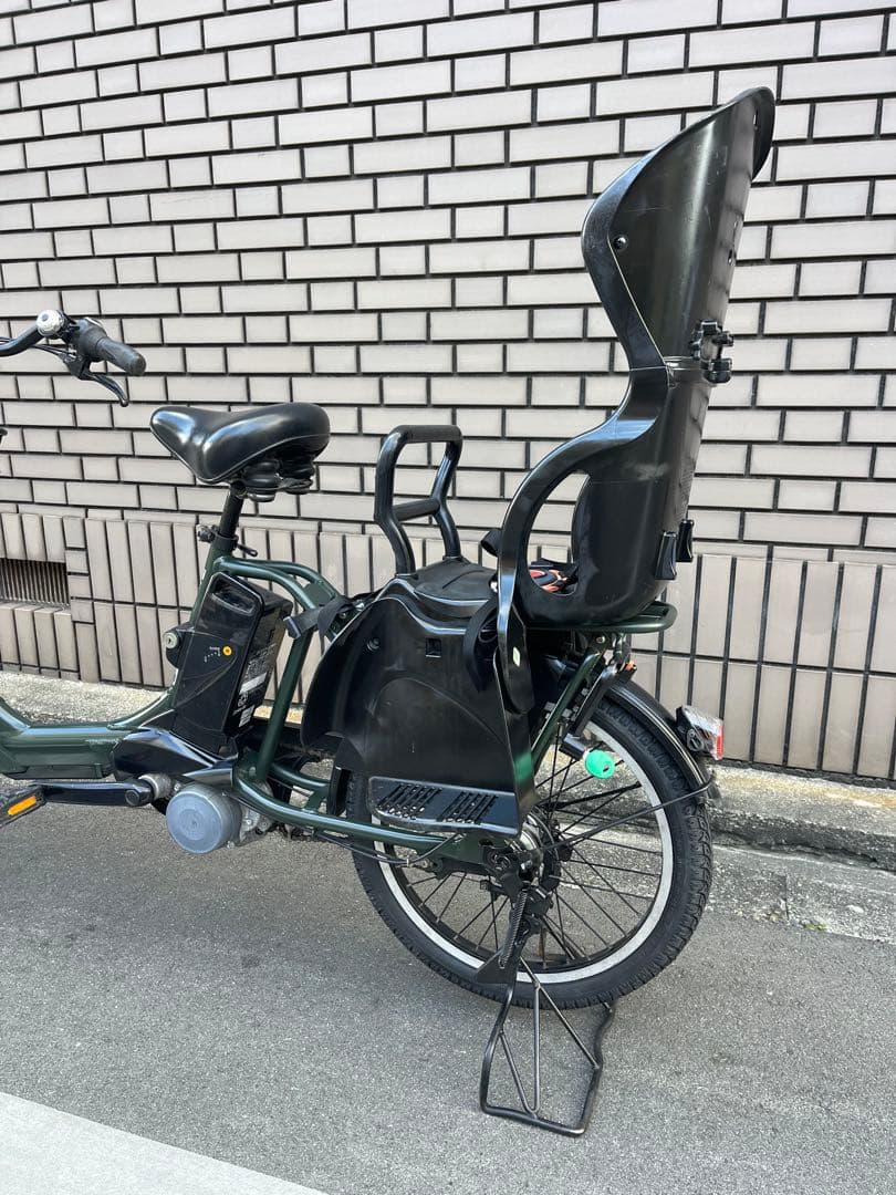 【大阪市検定】パナソニック子供乗せ電動アシスト自転車20インチ防犯登録込み