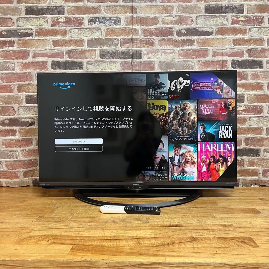 シャープ 40V型 4K 液晶テレビ Android TV 4T-C40AJ1