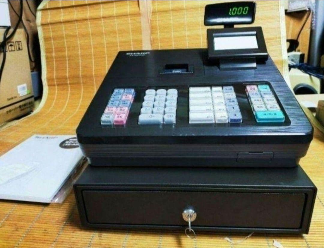 シャープレジスター　XE-A207　PC連携売上管理設定無料　336207