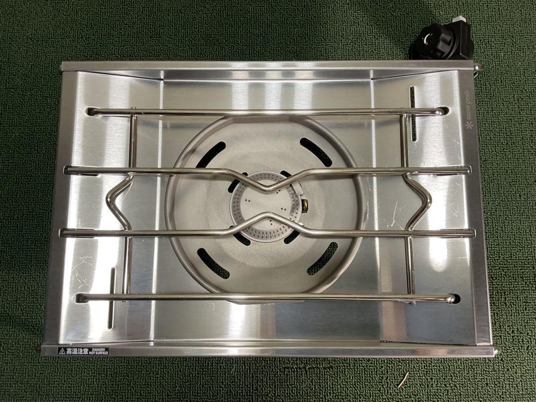 日曜限定 新品 スリムテーブル IGT規格 ＆ スノーピーク フラットバーナー