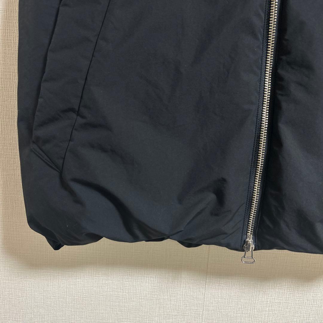 ダントン　スタンドカラー タフタダウンベスト