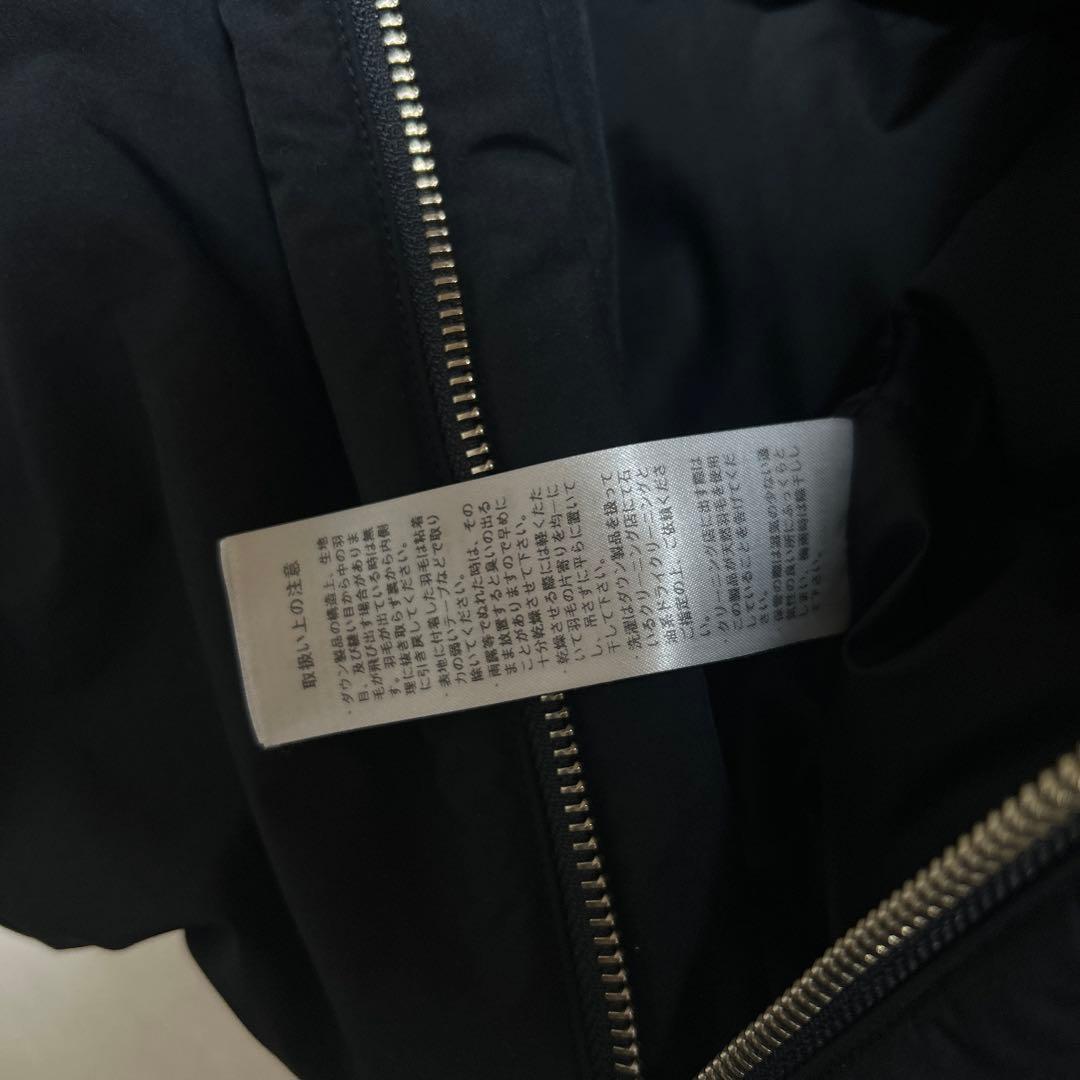 ダントン　スタンドカラー タフタダウンベスト